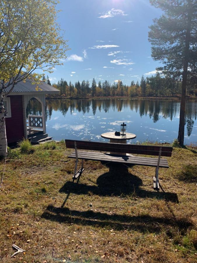 Off-Grid Cabin In Nattavaara Lapland Exterior photo