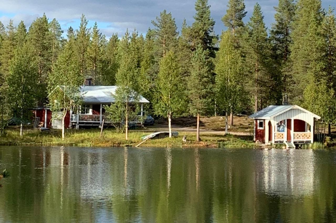 Off-Grid Cabin In Nattavaara Lapland Exterior photo