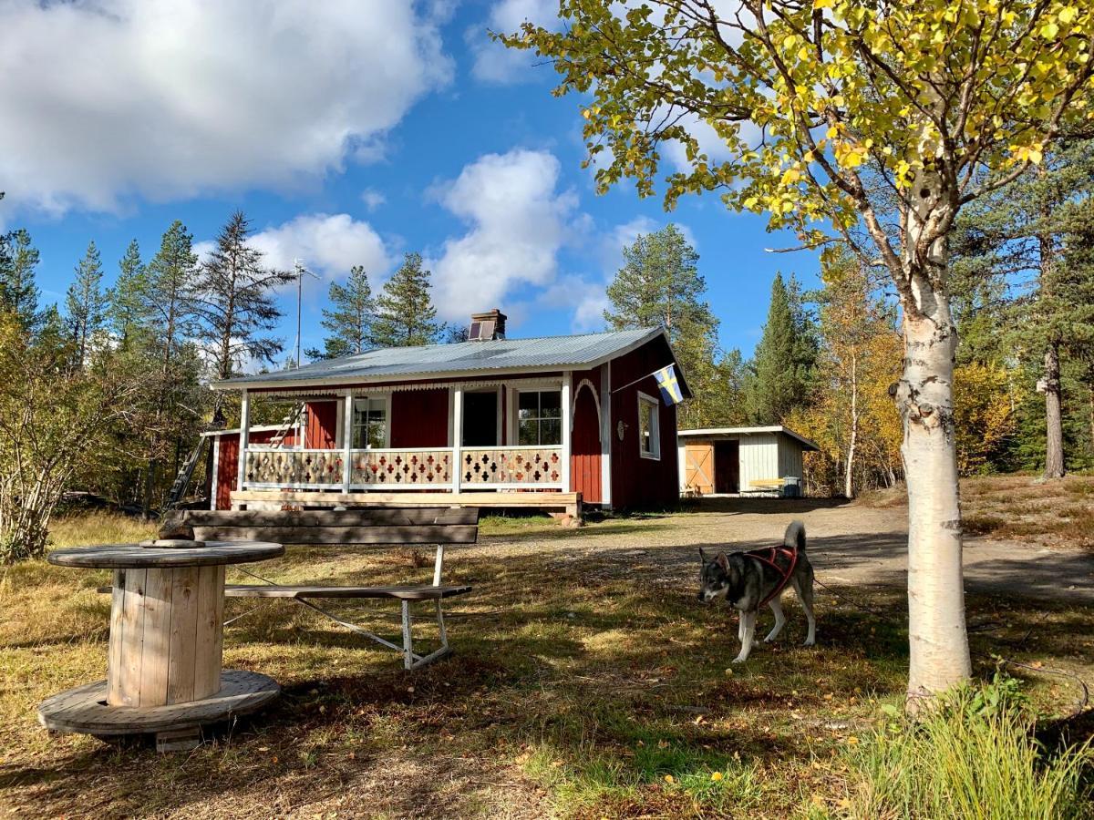 Off-Grid Cabin In Nattavaara Lapland Exterior photo