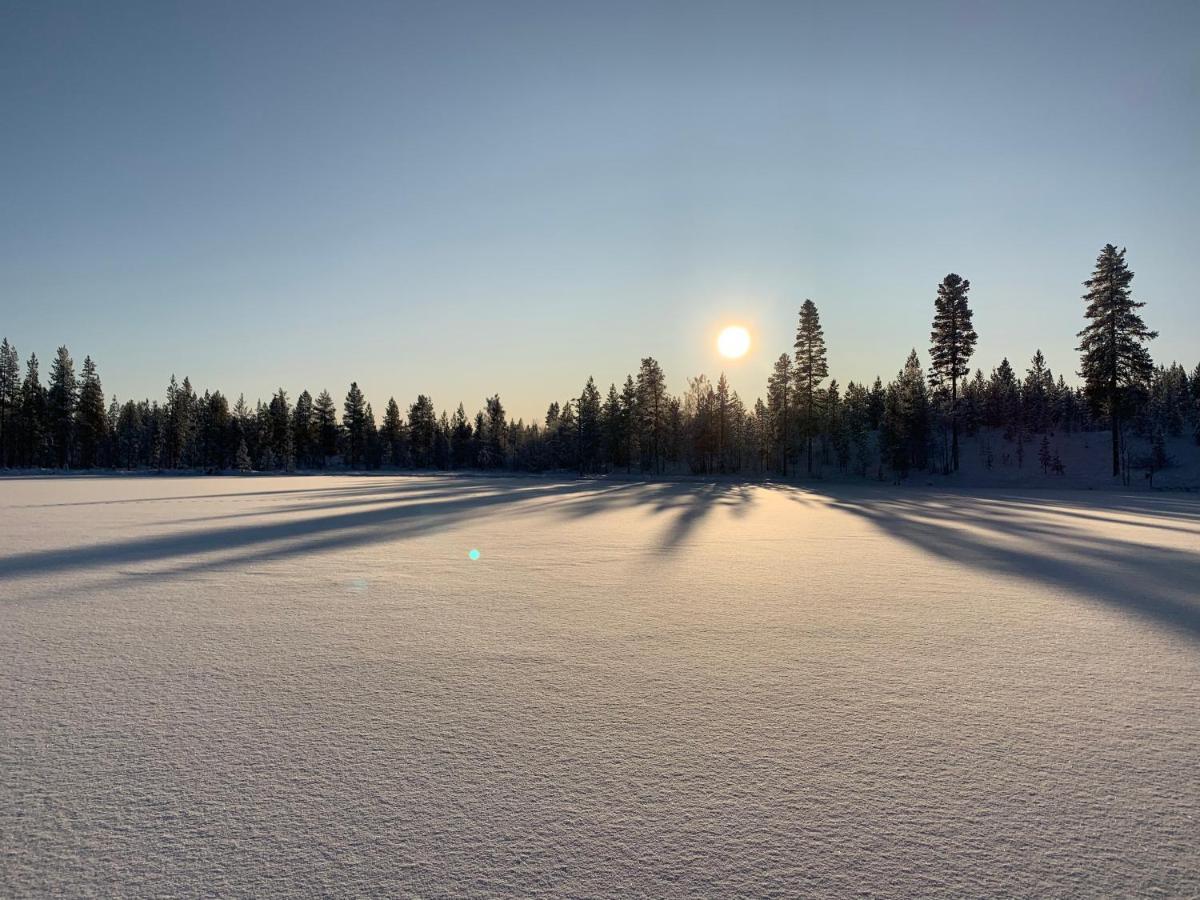 Off-Grid Cabin In Nattavaara Lapland Exterior photo